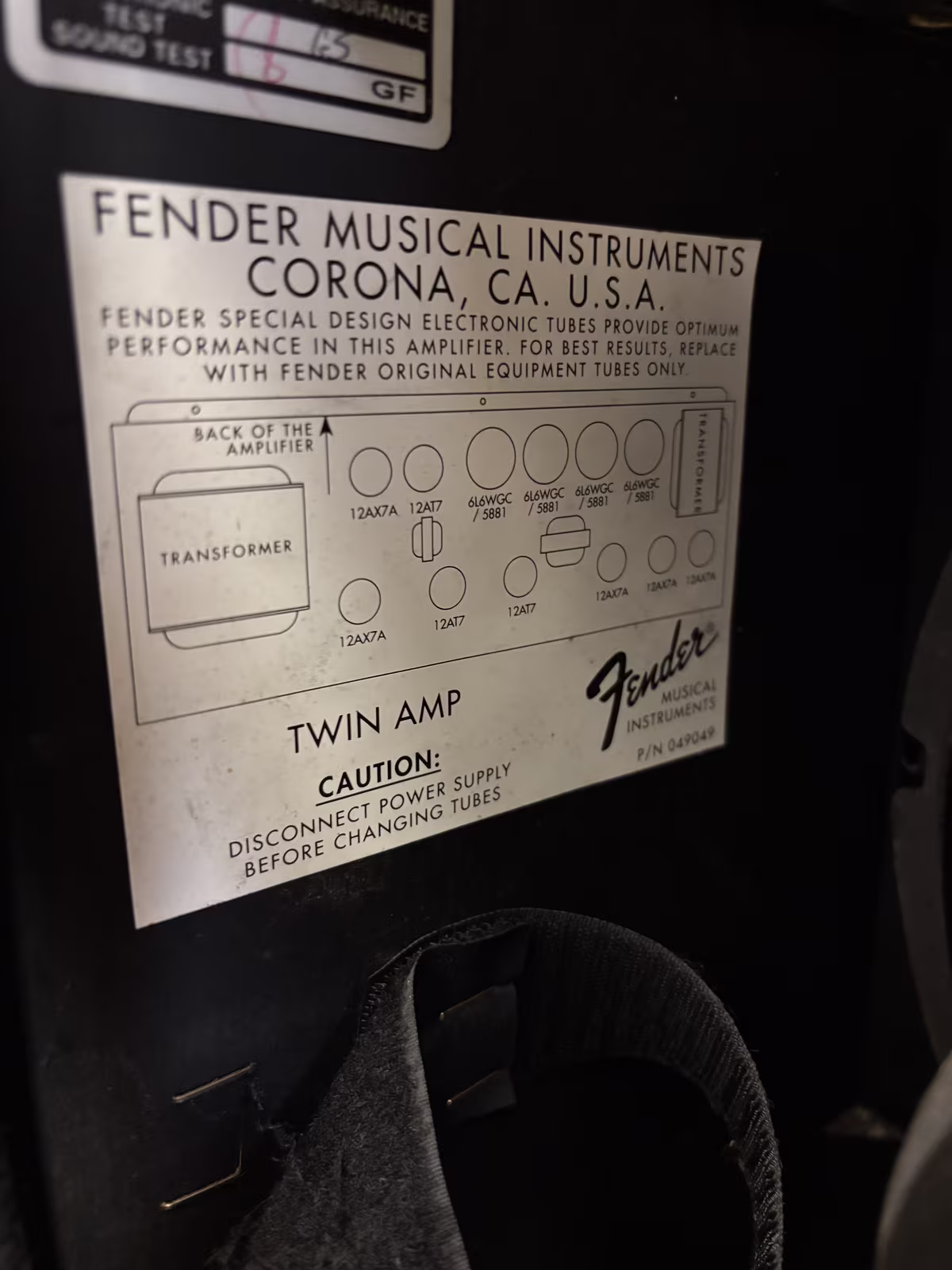 Fender Twin Amp - 25W/100W Switchable - 2