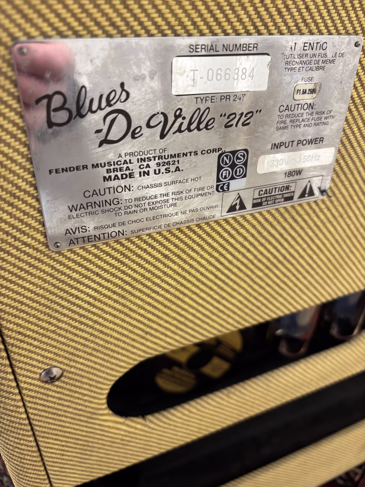 Fender Blues DeVille 212 - 3