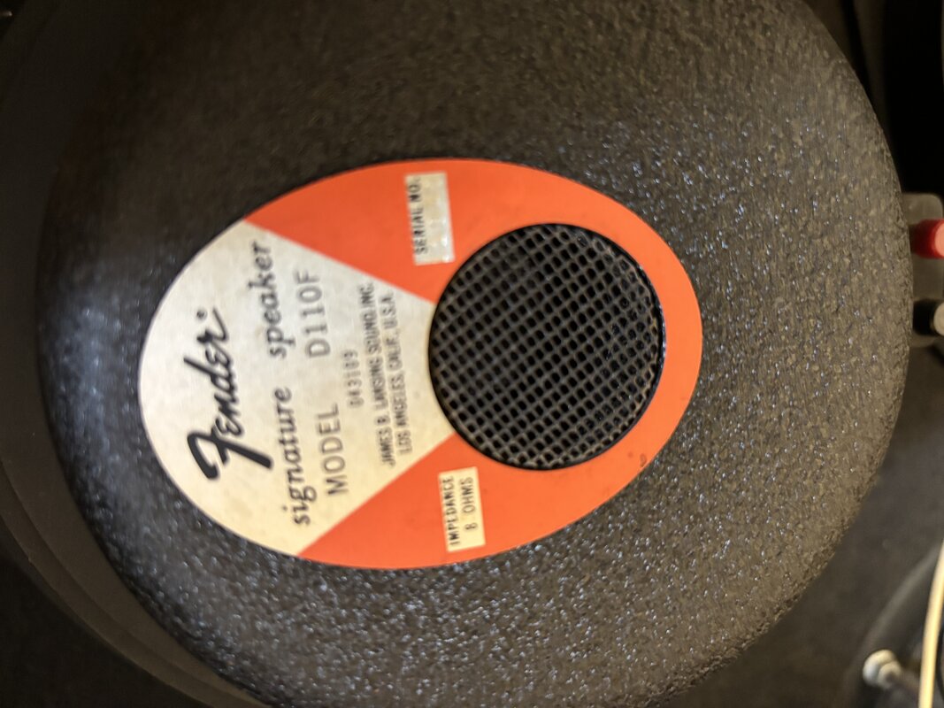 Fender Super Reverb (JBL D110F) - 5